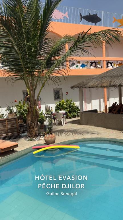 Hôtel évasion pêche djilor île sine saloum